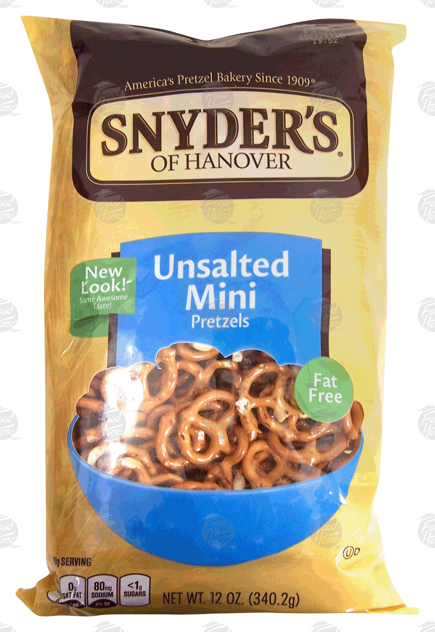 Snyder's Of Hanover  unsalted mini pretzels Full-Size Picture